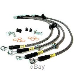 STOPTECH BRAKE LINES For 2002-2005 SUBARU WRX STAINLESS STEEL SS LINE KIT