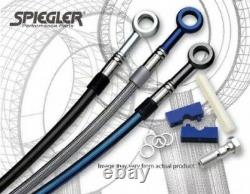 Spiegler Stainless Brake Lines 2000-06 BMW R1150 RT ABS Front & Rear S-BM0172