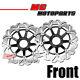 Stainless Steel Front Brake Disc Set For Honda VFR 800 Fi VTEC 98-10 01 02 03
