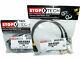 Stoptech Stainless Steel Braided Brake Lines (Front & Rear Set / 63003+63501)