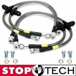 Stoptech Stainless Steel Front and Rear Brake Lines for 07-13 Infiniti G35 & G37