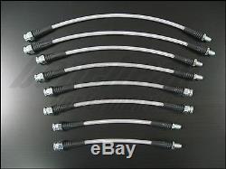 Techna-Fit Stainless Steel Braided Brake Lines 1983-1989 Mitsubishi Starion