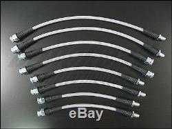 Techna-Fit Stainless Steel Braided Brake Lines 1991-1999 Mitsubishi 3000GT SL