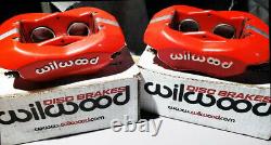 Wilwood 120-6806-RD Forged Dynalite Red Caliper, Pair Used & in GREAT cond
