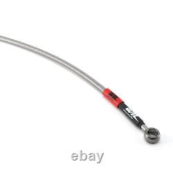 Yamaha RVZ500R (1984-1986) Wezmoto Standard Front Stainless Braided Brake Lines
